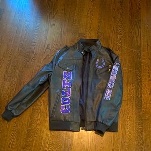 NFL Indianapolis colts leather jacket